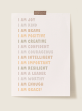 Load image into Gallery viewer, Kid's Affirmations - Custom