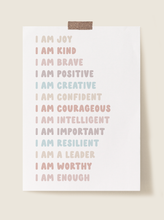 Load image into Gallery viewer, Kid's Affirmations - Standard