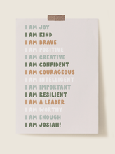 Load image into Gallery viewer, Kid&#39;s Affirmations - Custom
